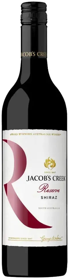Buy Jacob's Creek Reserve Shiraz 750ml Online at Bottle Stop