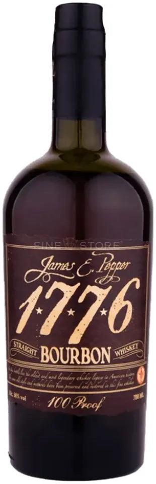 Buy James E Pepper 1776 100 Proof Straight Bourbon Whiskey 750ml Online at Bottle Stop