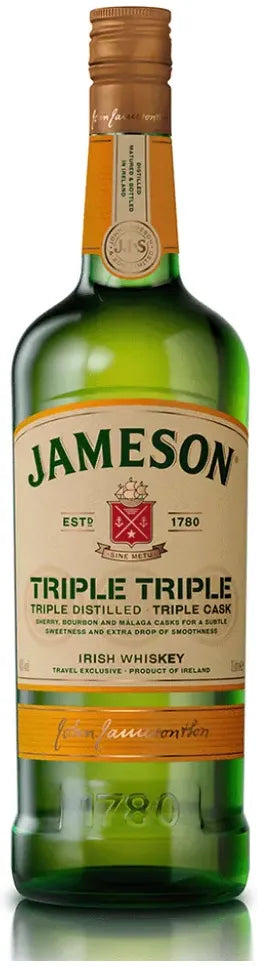 Buy Jameson Triple Triple Irish Whiskey 1L Online at Bottle Stop
