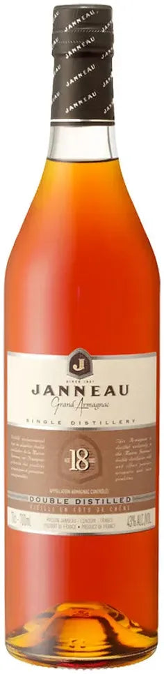 Buy Janneau 18 Year Old Grand Armagnac 700ml Online at Bottle Stop