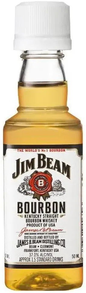 Buy Jim Beam White Label Bourbon 50ml Online at Bottle Stop