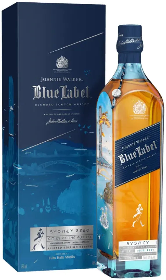 Buy Johnnie Walker Blue Cities of the Future Sydney 2220 Whisky 750ml Online at Bottle Stop