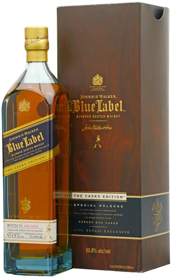 Buy Johnnie Walker Blue Label Casks Edition Blended Scotch Whisky 1L Online at Bottle Stop