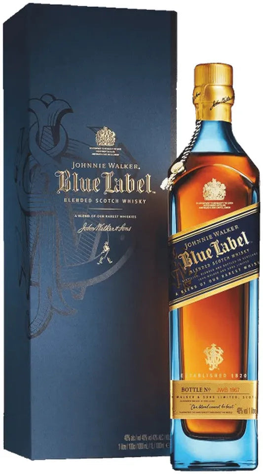 Buy Johnnie Walker Blue Label Whisky 1L Online at Bottle Stop