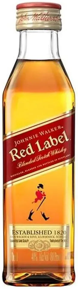 Buy Johnnie Walker Red Label 50ml Online at Bottle Stop