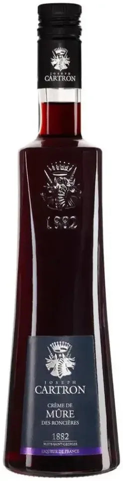 Buy Joseph Cartron Creme De Mure Liqueur 700ml Online at Bottle Stop
