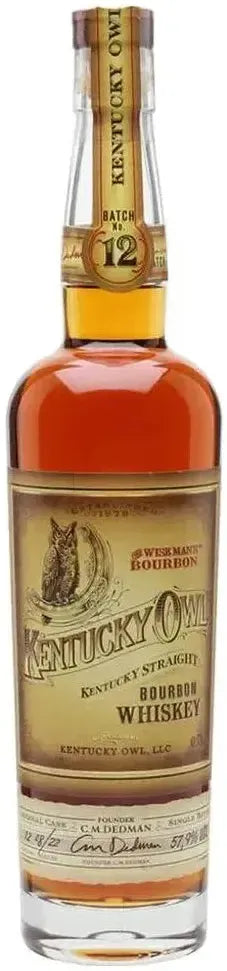 Buy Kentucky Owl Batch 12 Bourbon Whiskey 700ml Online at Bottle Stop