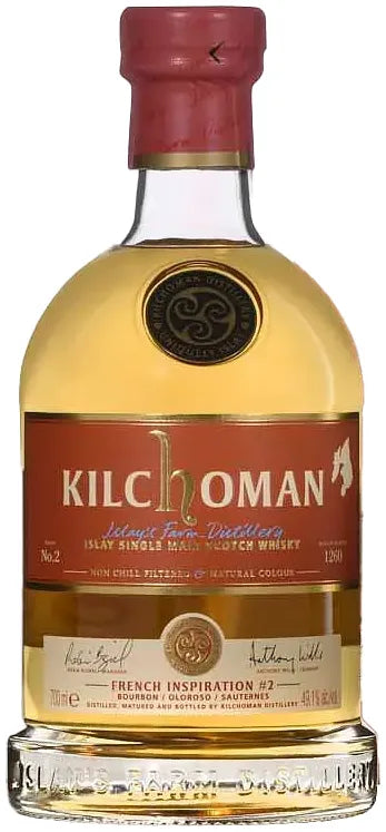 Buy Kilchoman Small Batch French Inspiration #2 Single Malt Scotch Whisky 700ml Online at Bottle Stop