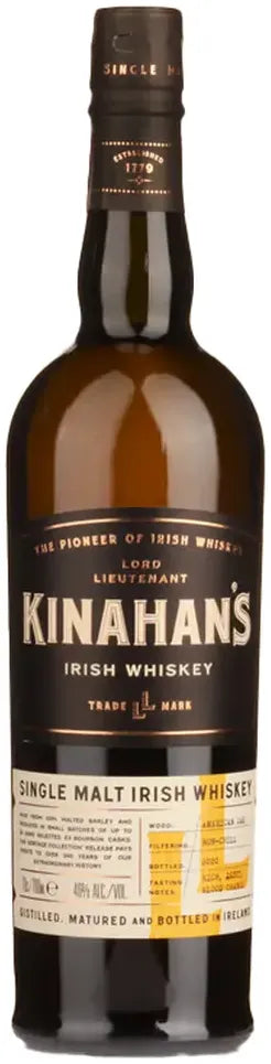 Buy Kinahans Single Malt Irish Whiskey 700ml Online at Bottle Stop