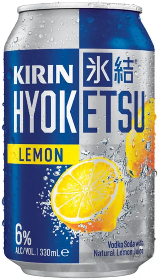 Buy Kirin Hyoketsu Lemon 30/10 Pack Cans 330ml Online at Bottle Stop