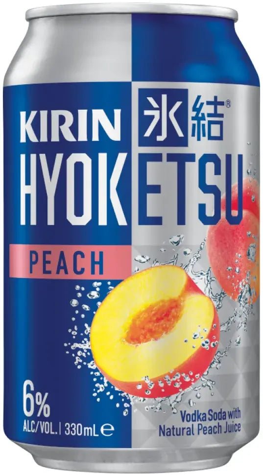 Buy Kirin Hyoketsu Peach 330ml Online at Bottle Stop