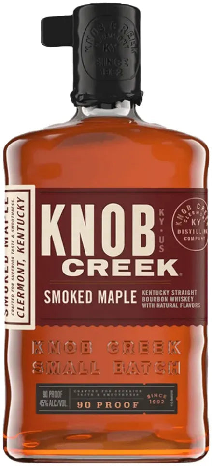 Buy Knob Creek Smoked Maple Bourbon Whiskey 750ml Online at Bottle Stop