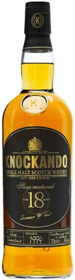 Buy Knockando 18 Year Old Ingle Malt Scotch Whisky 700ml Online at Bottle Stop