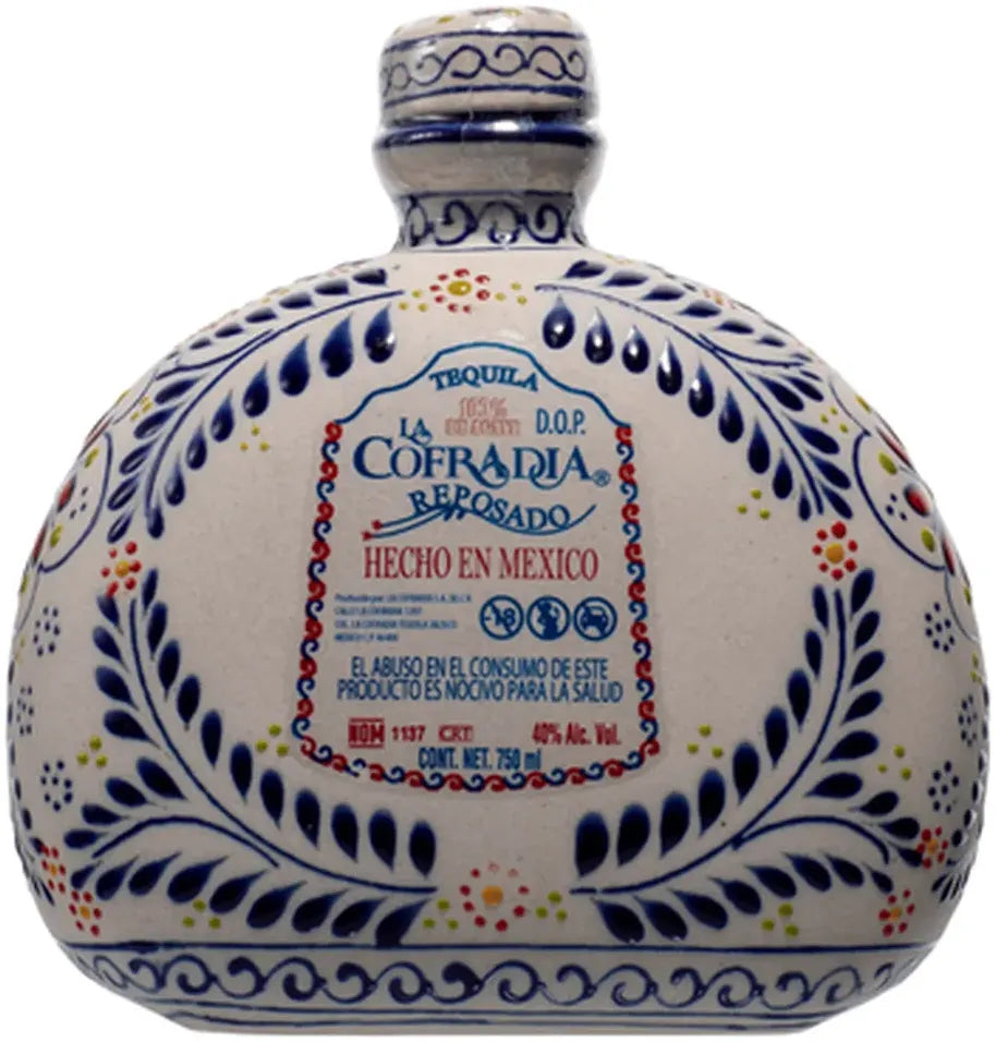 Buy La Cofradia Talavera Azul Reposado Tequila 700ml Online at Bottle Stop