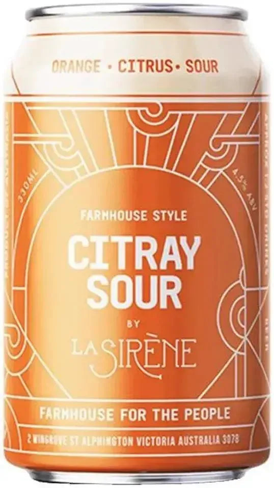 La Sirene Citray Sour 330ml La Sirene Citray Sour 330ml
