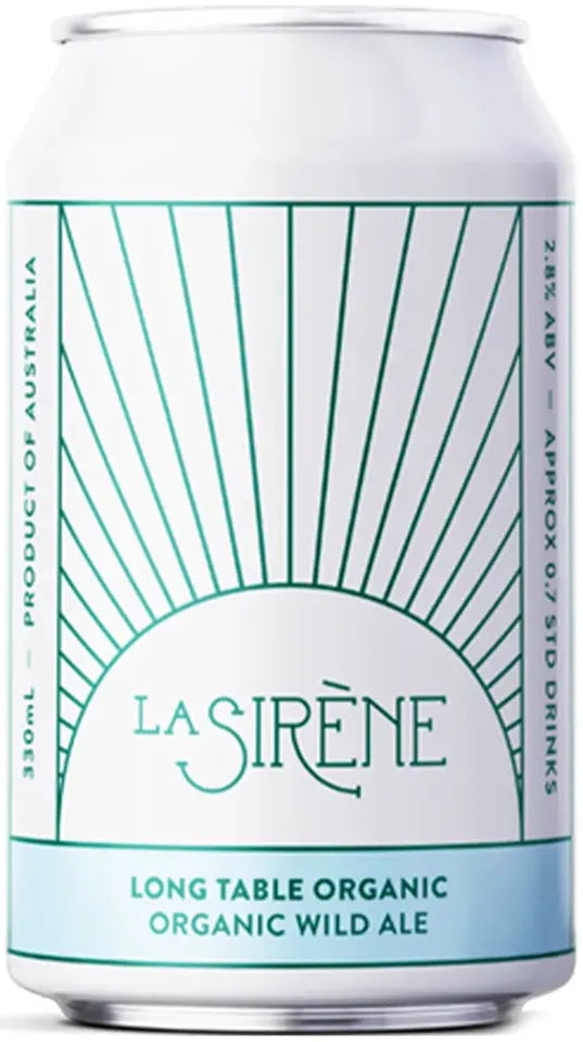 Buy La Sirene Long Table Organic Organic Wild Ale 330ml Online at Bottle Stop
