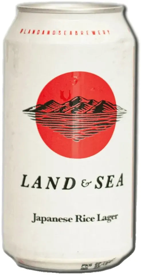 Buy Land & Sea Japanese Rice Lager Beer 375ml Online at Bottle Stop