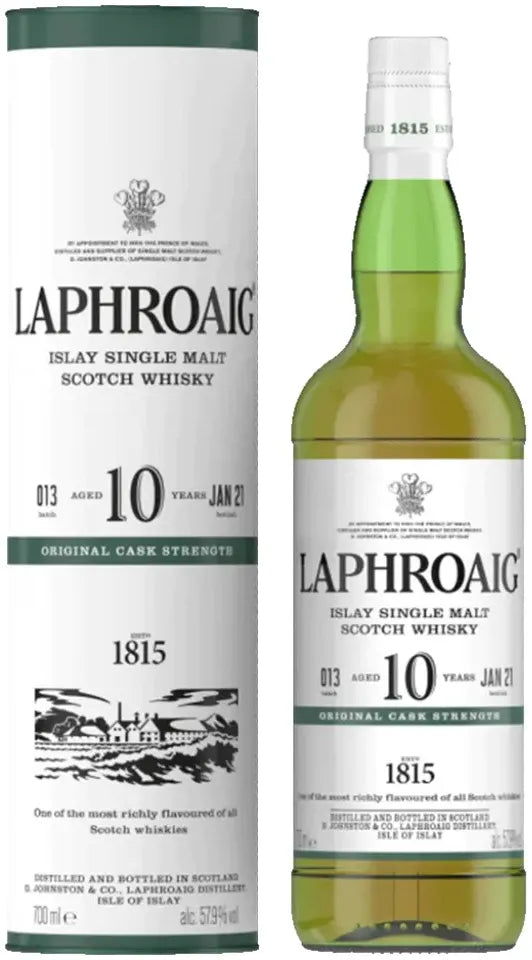 Buy Laphroaig 10 Year Old Batch 13 Single Malt Whisky 700ml Online at Bottle Stop