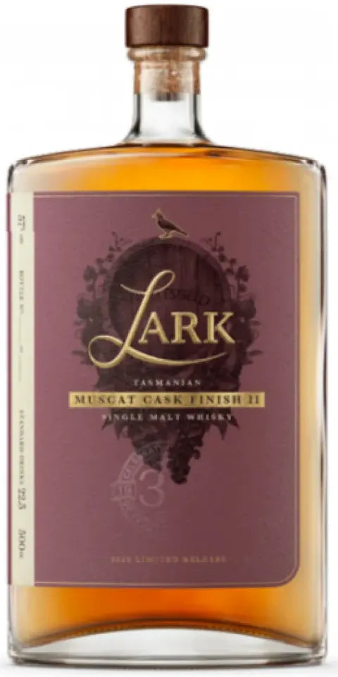 Buy Lark Distillery Muscat Cask Finish II Single Malt Whisky 500ml Online at Bottle Stop