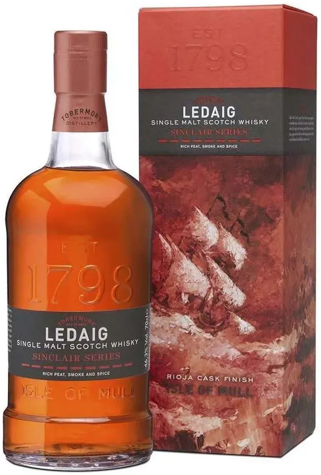 Buy Ledaig Sinclair Series Rioja Cask Finish Single Malt Whisky 700ml Online at Bottle Stop