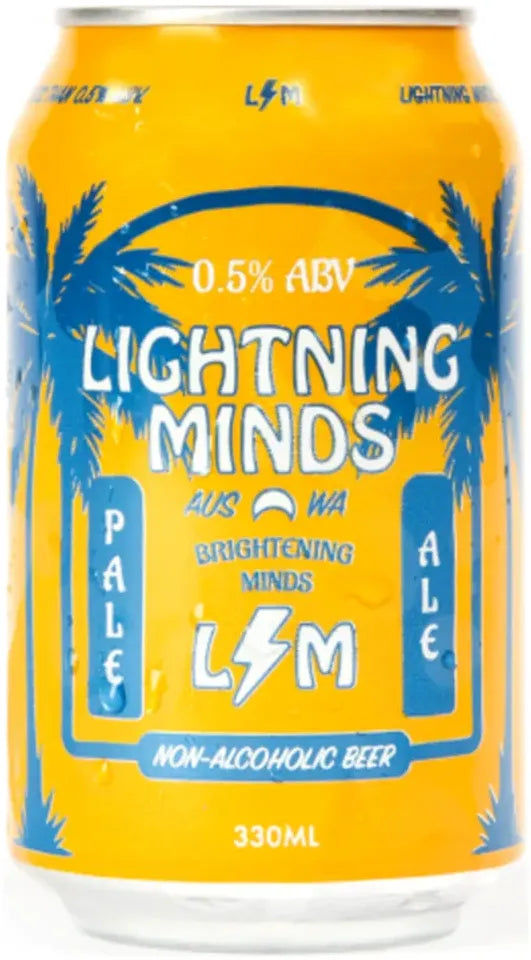 Buy Lightning Minds Non Alcoholic Pale Ale 330ml Online at Bottle Stop