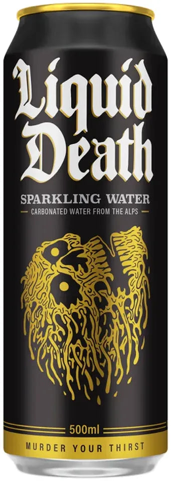 Buy Liquid Death Sparkling Water 500ml Online at Bottle Stop
