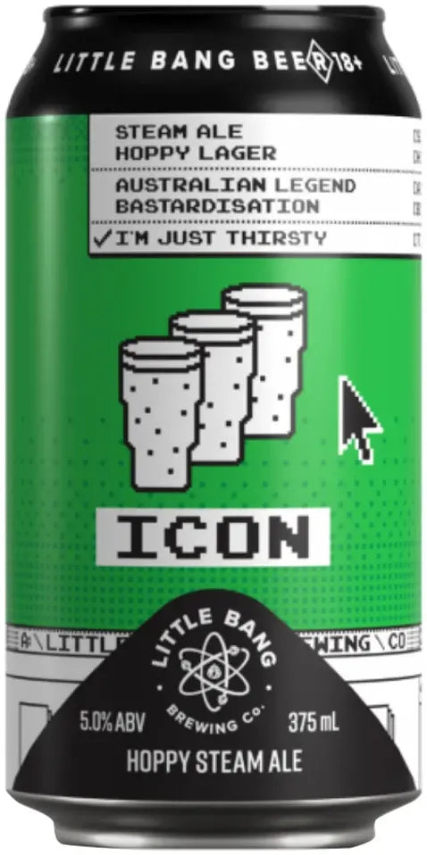Buy Little Bang Icon Hoppy Steam Ale 375 ml Online at Bottle Stop