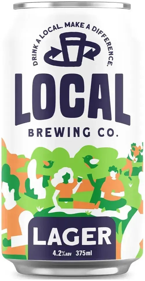 Local Brewing Co Lager 375ml 