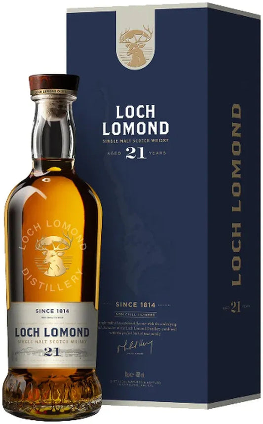 Buy Loch Lomond 21 Year Old Single Malt Scotch Whisky 700ml Online at Bottle Stop