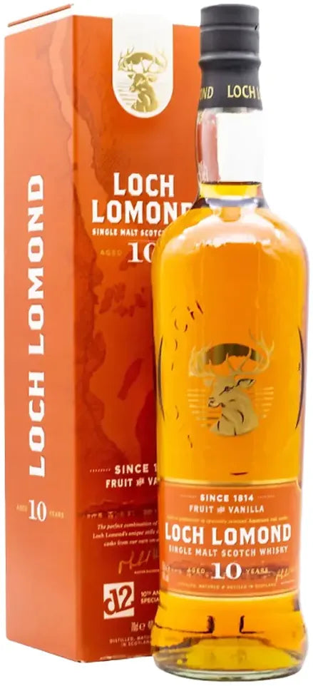 Buy Loch Lomond Fruit & Vanilla 10 Year Old Scotch Whisky 700ml Online at Bottle Stop