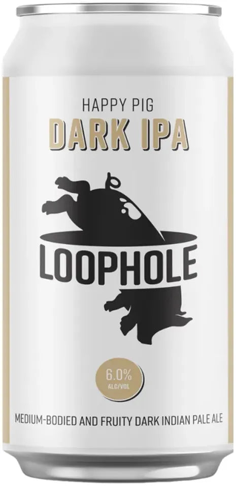 Buy Loophole Happy Pig Dark IPA 375ml Online at Bottle Stop