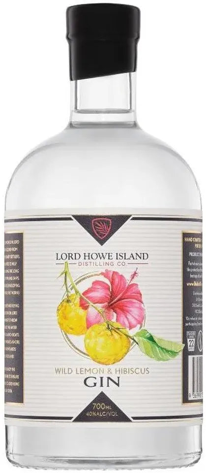 Buy Lord Howe Island Distilling Co. Wild Lemon & Hibiscus Gin 700ml Online at Bottle Stop