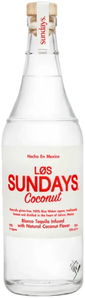 Buy Los Sundays Coconut Tequila 700ml Online at Bottle Stop