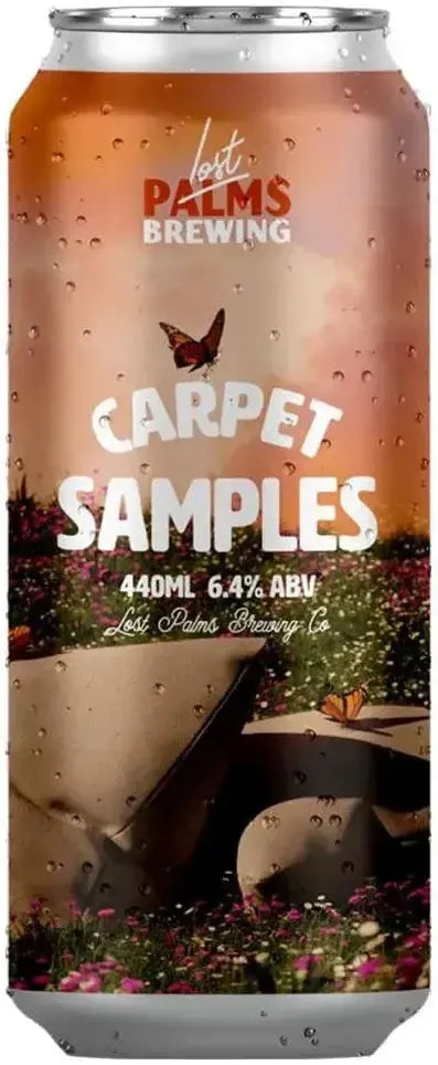 Buy Lost Palms Brewing Co. Carpet Samples Mango Smoothie Sour 440ml Online at Bottle Stop