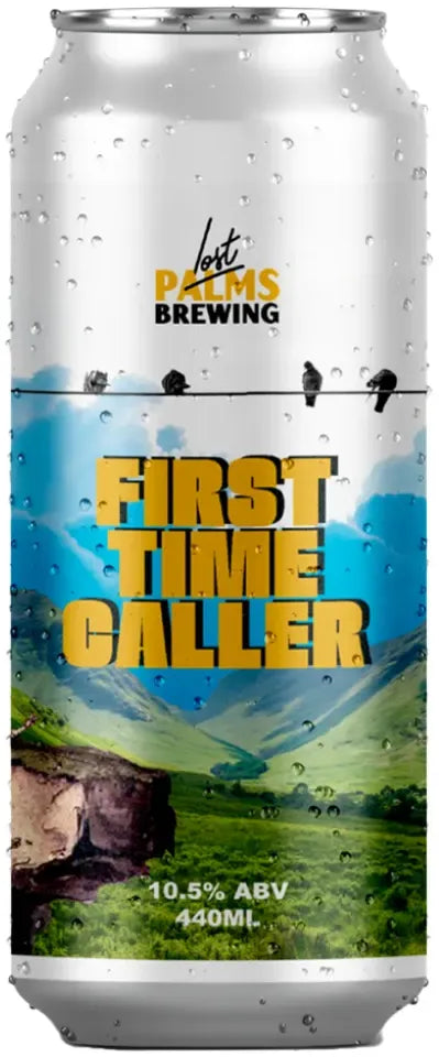 Buy Lost Palms Brewing Co. First Time Caller Imperial Stout 440ml Online at Bottle Stop