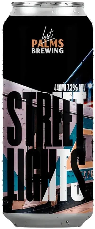 Buy Lost Palms Brewing Co. Street Lights Cascadian Dark Ale 440ml Online at Bottle Stop