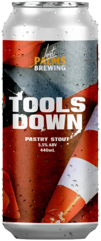 Buy Lost Palms Tools Down Chocolate & Hazelnut Pastry Stout 440ml Online at Bottle Stop