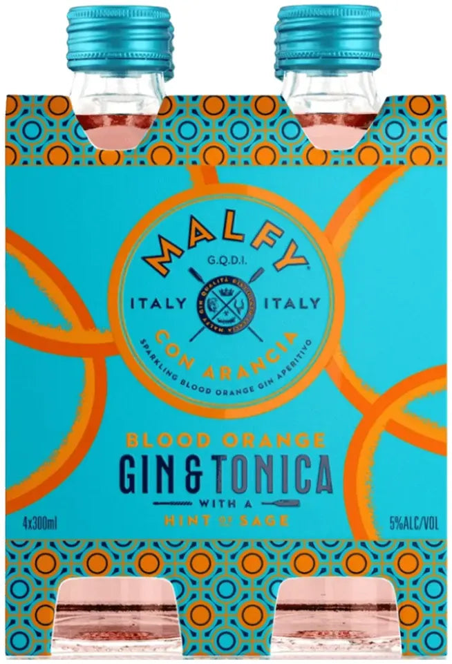 Buy Malfy Arancia Gin & Tonica 300ml Online at Bottle Stop