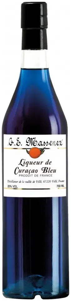 Buy Massenez Blue Curacao Liqueur 700ml Online at Bottle Stop
