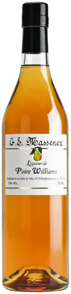 Buy Massenez Pear William Liqueur Poire William 700ml Online at Bottle Stop