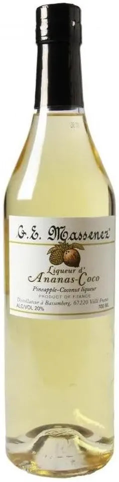 Buy Massenez Pineapple Coconut Liqueur Ananas Coco 700ml Online at Bottle Stop