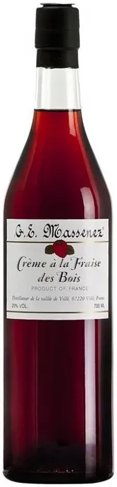 Buy Massenez Wild Strawberry Fraise Des Bois Liqueur 700ml Online at Bottle Stop