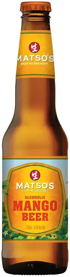 Buy Matso's Broome Brewery Mango Beer Bottles 330ml Online at Bottle Stop
