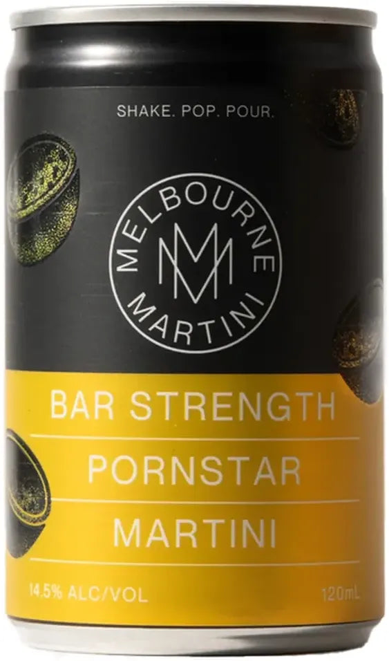 Buy Melbourne Martini Bar Strength Pornstar Martini 120ml Online at Bottle Stop