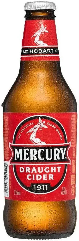 Buy Mercury Draught Cider 375ml Online at Bottle Stop