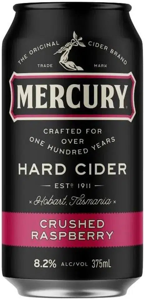 Mercury Hard Cider Crushed Raspberry 375ml 