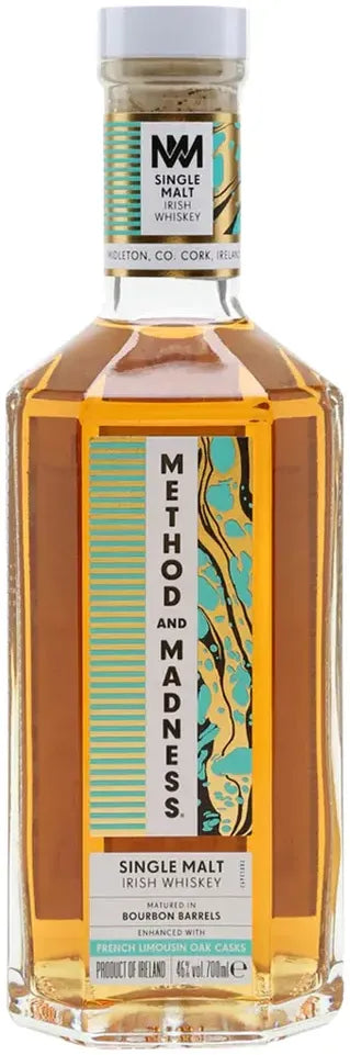 Buy Method And Madness Single Malt Irish Whiskey 700ml Online at Bottle Stop