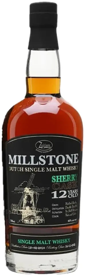 Buy Millstone 12 Year Old Dutch Sherry Cask Matured Whisky 700ml Online at Bottle Stop