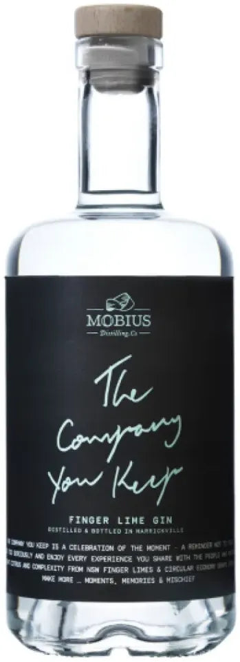Buy Mobius The Company You Keep Finger Lime Gin 700ml Online at Bottle Stop