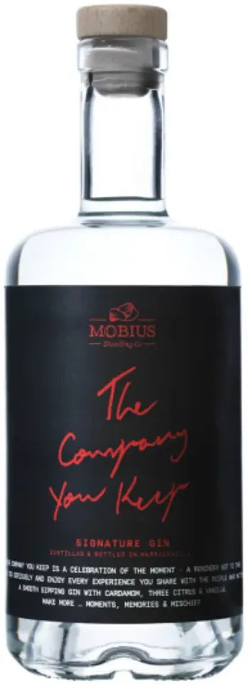 Buy Mobius The Company You Keep Signature Gin 700ml Online at Bottle Stop